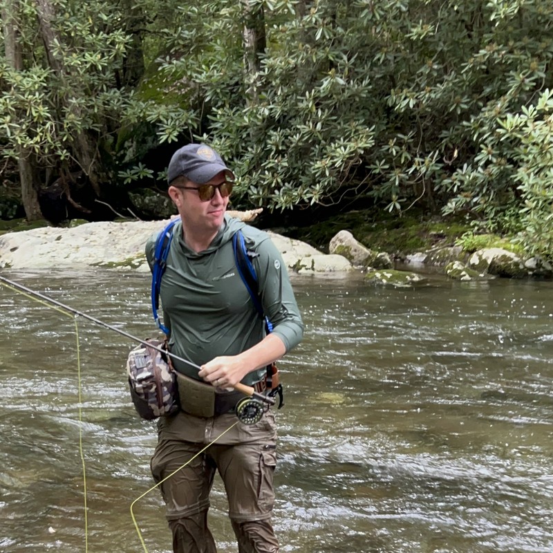 Shaun, on the river